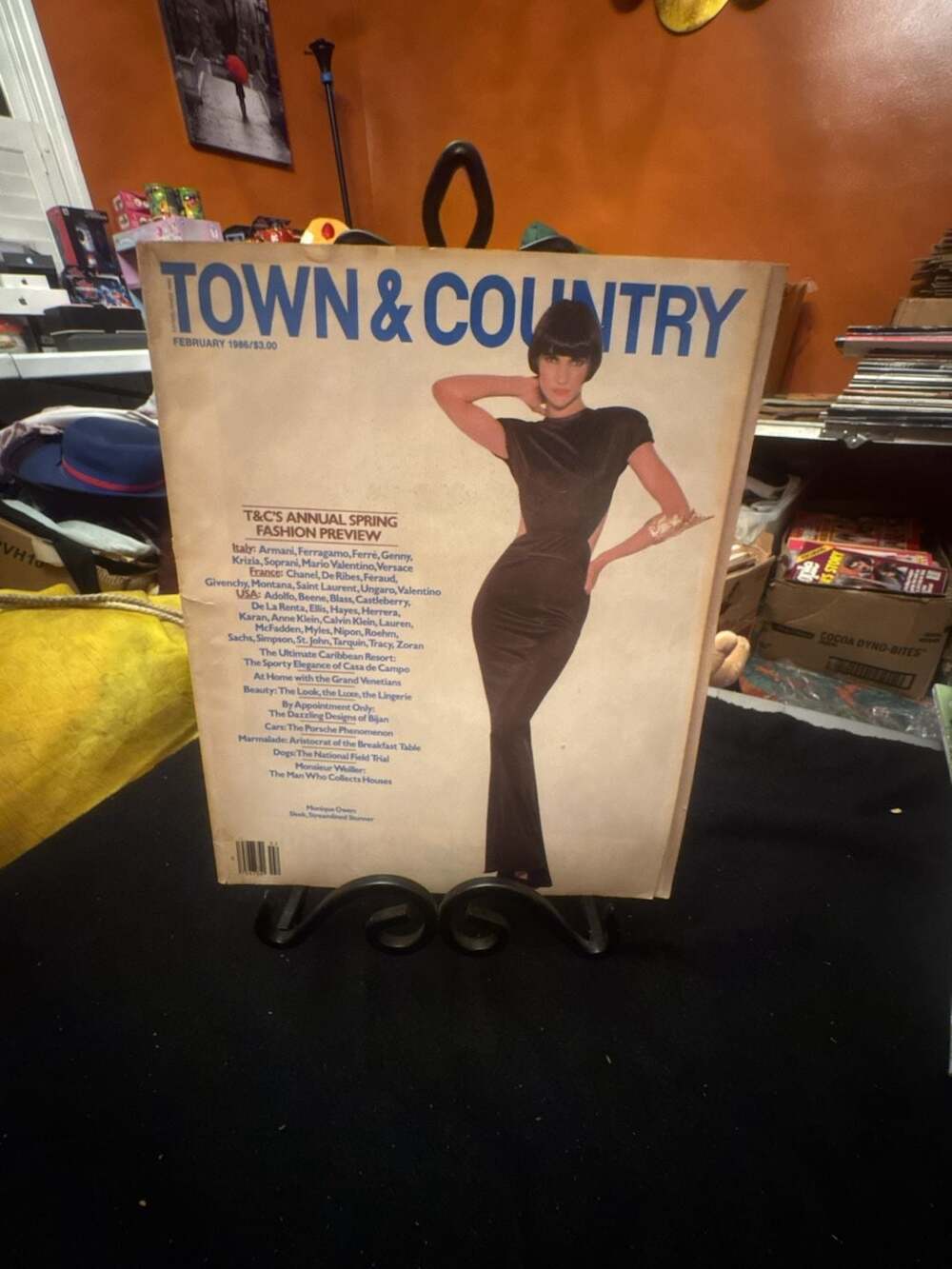 Town & Country Magazine February 1986 Annual Spring Fashion Preview